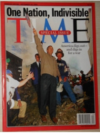 TIME SPECIAL ISSUE SEPT. 24, 2001 GEORGE W. BUSH COVER 9/11 SITE 